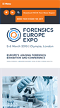 Mobile Screenshot of forensicseuropeexpo.com